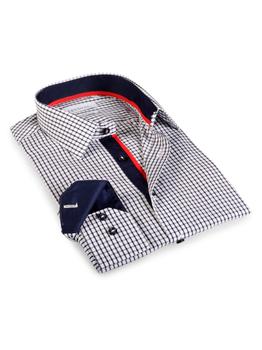 Levinas, Levinas | Contemporary-Fit Gingham Dress Shirt商品图片 3.3折