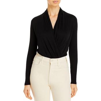 Vince, Vince | Vince Womens Crossover Long Sleeves Bodysuit商品图片 1.5折