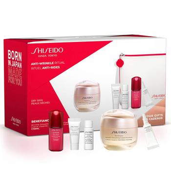 推荐Shiseido Benefiance Smoothing Cream Enriched Pouch Set商品