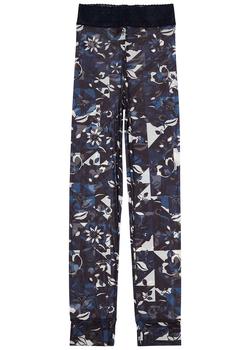 紧身裤男, HIGH | Halt floral-print stretch-tulle leggings商品图片 