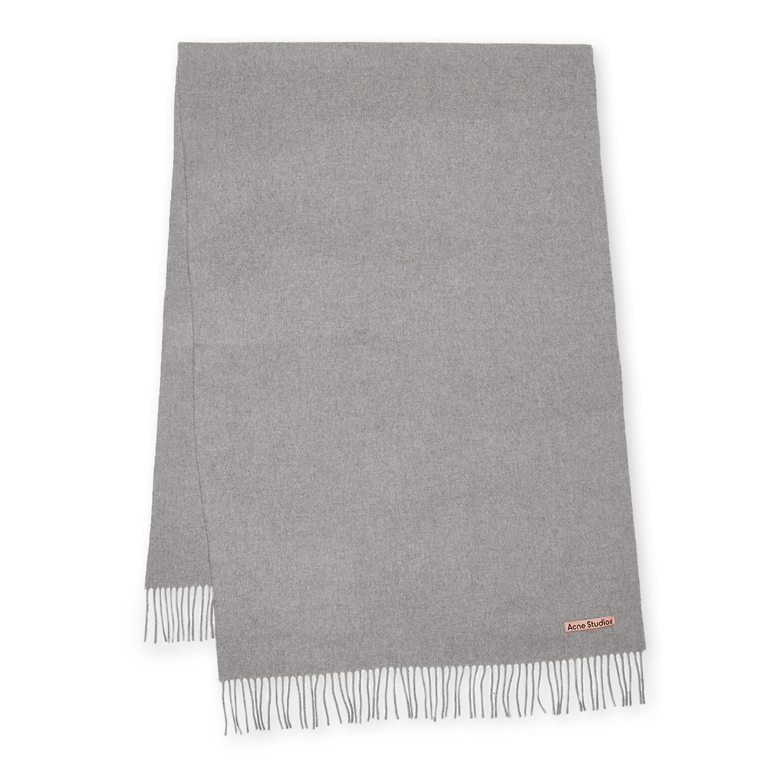 推荐ACNE STUDIOS 女士灰色围巾 CA0102-LIGHTGREYMELANGE商品