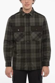 Neil Barrett | Checked Padded Overshirt with Double Breast Pocket,商家Premium Outlets,价格¥3360