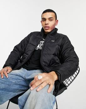 Vans | Vans long layton puffer coat in black商品图片,