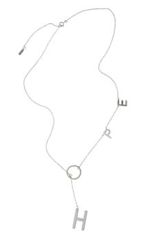 ADORNIA | Adornia Hope Lariat Necklace White Rhodium Silver商品图片,6.3折