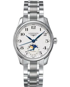Longines | Longines Master Collection Automatic 34mm Silver Dial Steel Women's Watch L2.409.4.78.6商品图片,7.4折