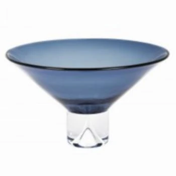 Badash Crystal | Monaco Midnight Blue Decorative Bowl,商家Macy's,价格¥1115