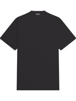 Balenciaga | BALENCIAGA Long Boxy T-Shirt Black/White商品图片,满$175享9折, 满折