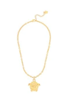 Versace | La Medusa Necklace With Crystals,商家Italist,价格¥2785