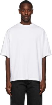 Acne Studios | White Short Sleeve T-Shirt商品图片,