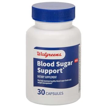 Walgreens | Blood Sugar Support Capsules (30 days),商家Walgreens,价格¥77
