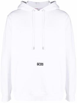 GCDS | Gcds Men's White Cotton Sweatshirt商品图片,
