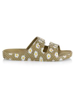 Daisy Double Buckle Sandals,价格$37.50