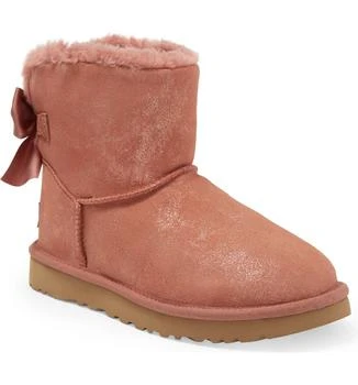 UGG | Mini Bailey Bow Glimmer Faux Fur Lined Boot 7.8折