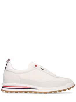 thom browne鞋低帮鞋, Thom Browne | Suede & Tech Runner Low Top Sneakers商品图片 额外8折, 额外八折