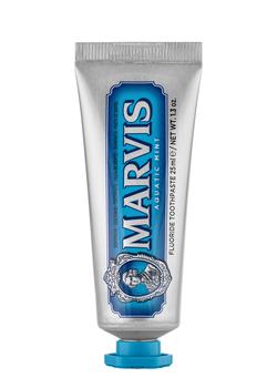 商品Marvis | Aquatic Mint Travel Toothpaste 25ml,商家Harvey Nichols,价格¥38图片