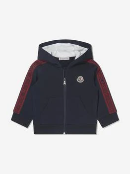 Moncler | Moncler Enfant Baby Boys Logo Zip Up Hoodie,商家Childsplay Clothing,价格¥1590