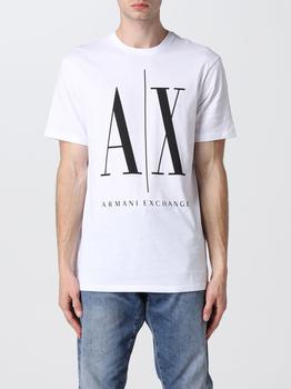 Armani Exchange | Armani Exchange T-shirt with AX print商品图片,7折起×额外8.5折, 额外八五折