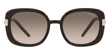 Prada Brown Gradient Gray Square Ladies Sunglasses PR 04WS 05M3D0 53 product img