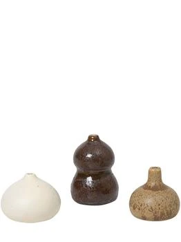 Ferm Living | Set Of 3 Komo Mini Vases,商家LUISAVIAROMA,价格¥241