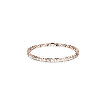 Swarovski | Crystal Round Cut Matrix Tennis Bracelet,商家Macy's,价格¥1200