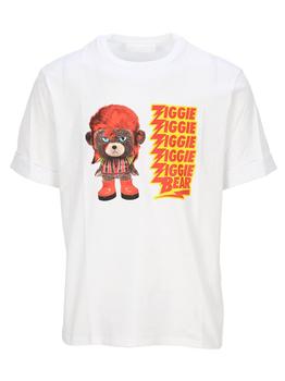 Neil Barrett | Neil Barrett Ziggie Bear Print Crewneck T-Shirt商品图片,5.7折