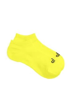 Alo | Women's Everyday Sock - Highlighter/Black 3.7折