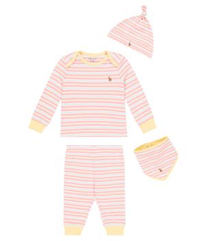 商品Ralph Lauren | Baby top, pants, bib, and beanie set,商家MyTheresa,价格¥1176图片