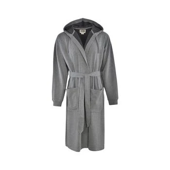 Hanes | Hanes 1901 Men's Athletic Hooded Fleece Robe,商家Macy's,价格¥367