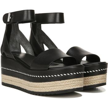 商品Franco Sarto | Franco Sarto Womens Messina Leather Ankle Strap Platform Sandals,商家BHFO,价格¥390图片