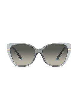 推荐Wheat Leaf 57MM Cat Eye Sunglasses商品