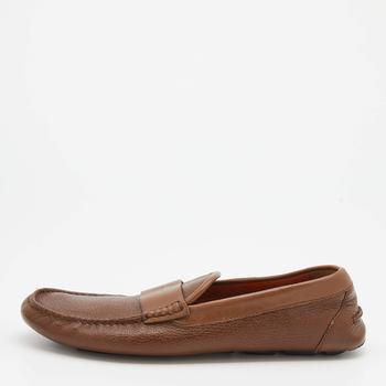 [二手商品] Givenchy | Givenchy Brown Leather Slip On Loafers Size 40商品图片,9.9折