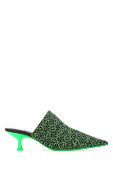 了解罗意威鞋, Loewe | Embroidered fabric Pointy mules Nd Loewe Donna商品图片 6折