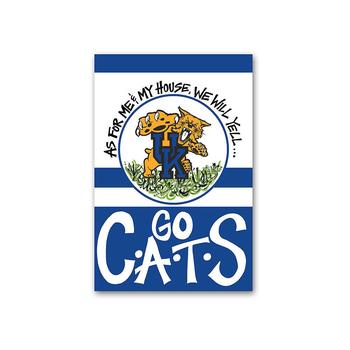 推荐Magnolia Lane Kentucky Wildcats House Garden Flag, 12" x 18"商品