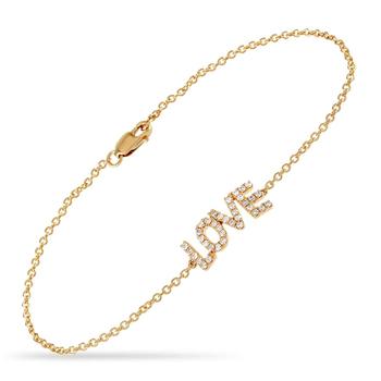 商品LB Exclusive | 14K Yellow Gold 0.30 ct Diamond Love Bracelet,商家Jomashop,价格¥3343图片