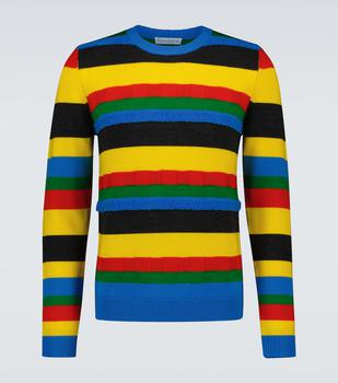 JW Anderson | Colorblocked crewneck sweater商品图片,6折