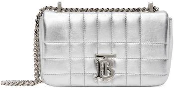 Burberry | Silver Mini Lola Crossbody Bag 