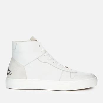 推荐Vivienne Westwood Women's Apollo Leather Hi-Top Trainers - White商品