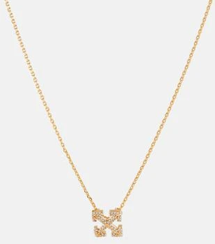 推荐Arrows crystal-embellished necklace商品