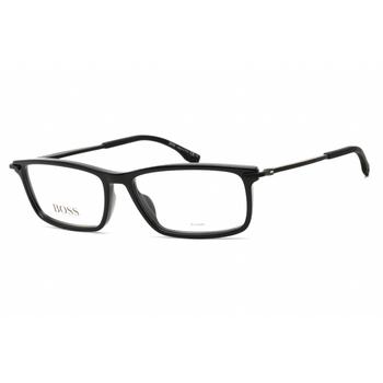 Hugo Boss Men's Eyeglasses - Clear Demo Lens Rectangular Shape Frame | 1017 0807 00