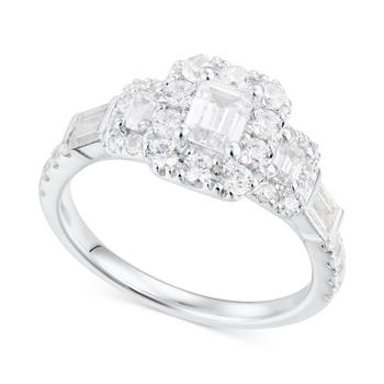 商品Diamond Engagement Ring (1-1/2 ct. t.w.) in 14k White Gold图片