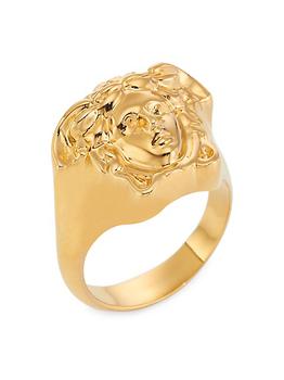 范思哲戒指真假, Versace | Metal Medusa Ring商品图片 