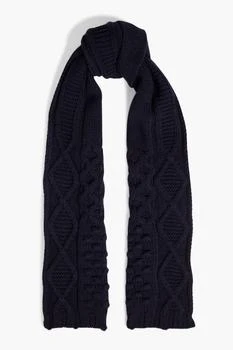 推荐Cable-knit wool scarf商品