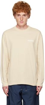 Jacquemus | Beige 'Le T-Shirt Manches Longues' Long Sleeve T-Shirt商品图片,7.5折