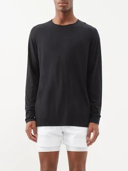 推荐Frame wool-blend long-sleeved T-shirt商品