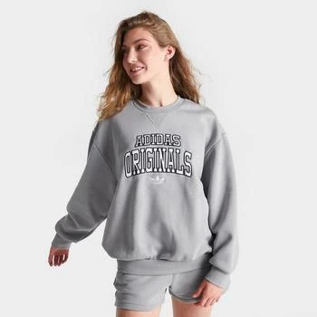 推荐Women's adidas Originals BF Varsity Crewneck Sweatshirt商品