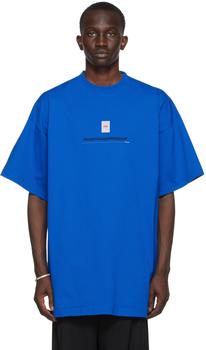 巴黎世家t恤怎么选, Balenciaga | Blue PDF T-Shirt商品图片 