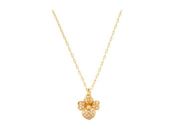 kate spade项链, Kate Spade | Precious Pansy Pave Mini Pendant Necklace商品图片 7.2折