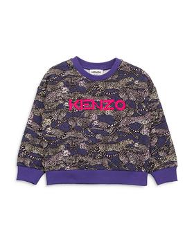 Kenzo | Girls' Printed Cheetah Sweatshirt - Little Kid, Big Kid商品图片,独家减免邮费