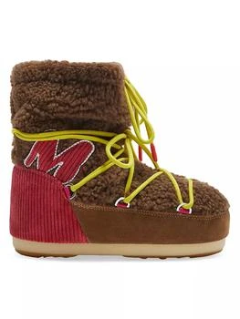 推荐Icon M-Patch Shearling Ankle Boots商品