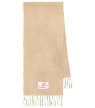 推荐Alpaca wool-blend scarf商品